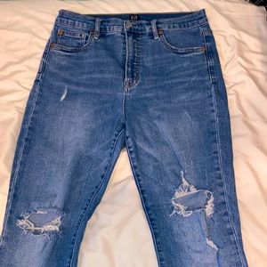 GAP Skinny Straight Cigarette Jeans